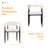 Boucle Upholstered Dining Chairs (Set of 4)-1050649027