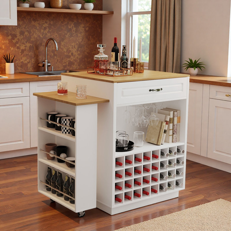 Armoire de bar Modern Modern, Blanc