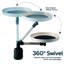 Zone pivotante et bac de rangement pour voiture Zone Tech - Plateau pivotant à 360 degrés et bac de rangement de qualité supérieure pour la plupart des porte-gobelets de voiture
