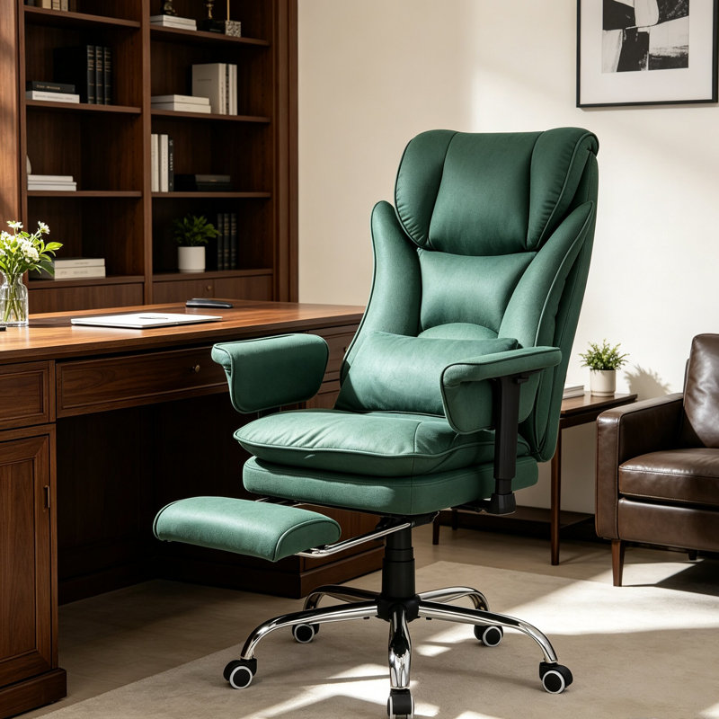 Living and Home Office Chair, Green