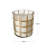 Scented Jar Candle with Glass Holder