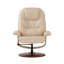 Fauteuil Fauteuil inclinable pivotant manuel avec repose-pieds Privett