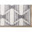 Jarrow White Gray Textured Modern Area Rug-1248174906