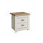 Napanoch 2 Drawer Bedside Table-576238115