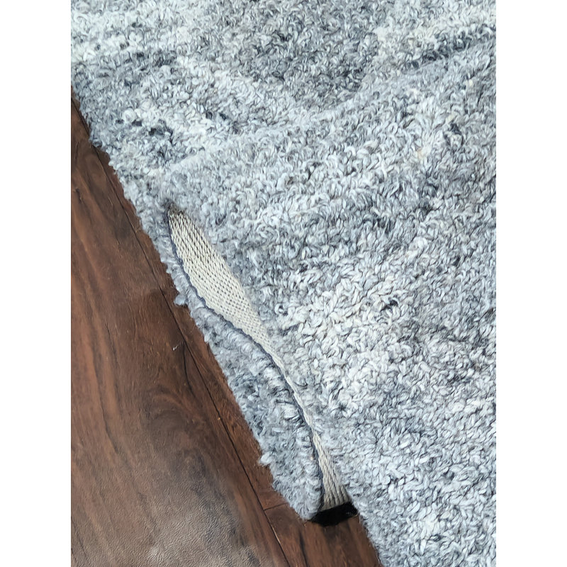 Rebakah Geometric Shapes Hand Tufted Indoor / Outdoor Area Rug, Rectangle 4' x 6'
