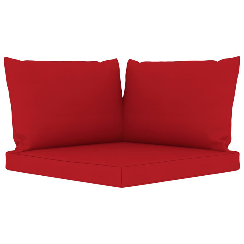 Coussin de siège / dossier d'extérieur, Rouge