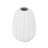 Magnesium Oxide Wide Vase With Carved Grooves