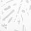 Élégante table en métal - blanche avec un charmant motif de feuilles tropicales, 16,19 po de largeur x 20,5 po de hauteur, prête à l'emploi, motif moderne en fer blanc, 16,19 l 16,19 P 20,5 H, aucun assemblage requis