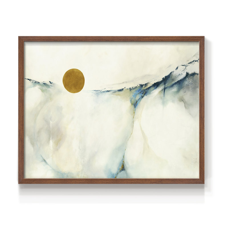 Continuum -Framed Print - Restickable, 11" H x 14" W, Walnut
