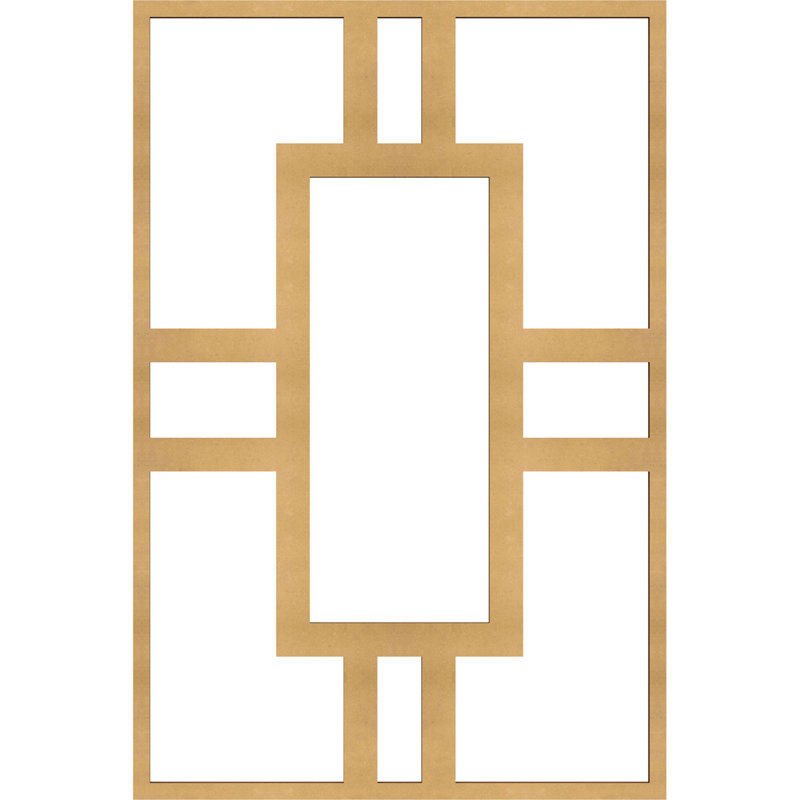 Hastings Decorative Fretwork Wood Wall Panels, 23 3/8"H x 15 1/2"W x 3/8"D, Wood