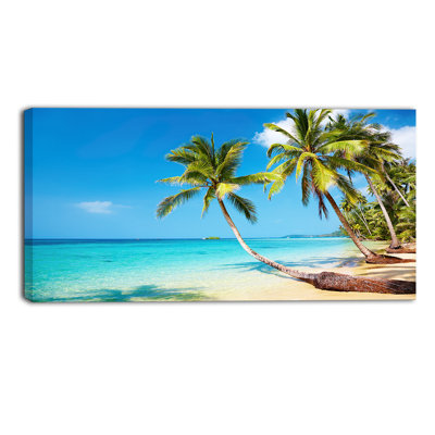 Photographie de toile côtière de plage tropicale côtière - Plage tropicale
