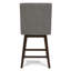 Tabouret de comptoir pivotant 26 po Aleksy-72553539