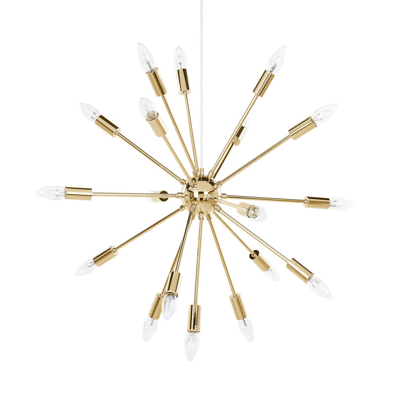 Adelynn 18 - Light Unique/Statement Pendant, Gold