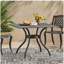 TABLE CAILLETTE EN CAOUTCHOUC I 39IN SQ