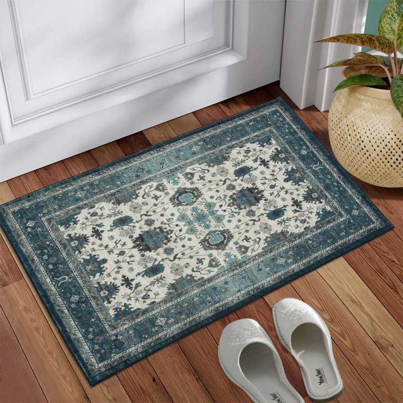 Tapis vert en polyester Zivon, Rectangle 8 pi x 10 pi