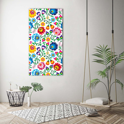Ethnic - Wrapped Canvas Print