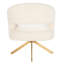 Fauteuil pivotant en polyester 18,9 cm de large Teterboro-124462671