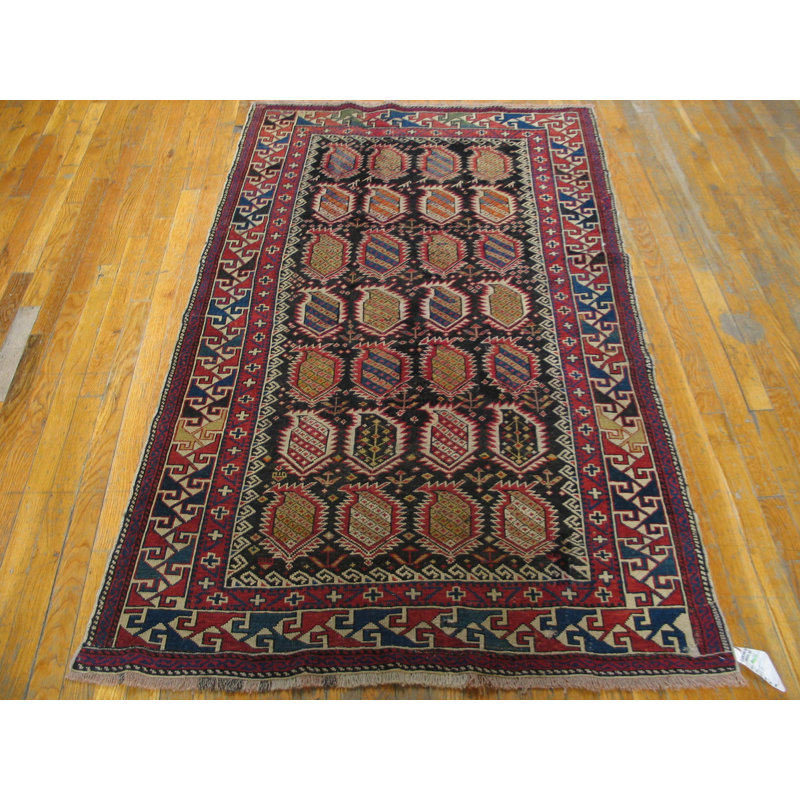 Antique Caucasian Multicolor 1930s Rug