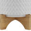 PLATEAU DE CHEVRONS AVEC SUPPORT, BLANC-572318304