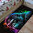 Elegant Non-Woven Soft Printed Rug with Floral Design Theme for Enhancing Your Living Room's Comfort and Style-114321446