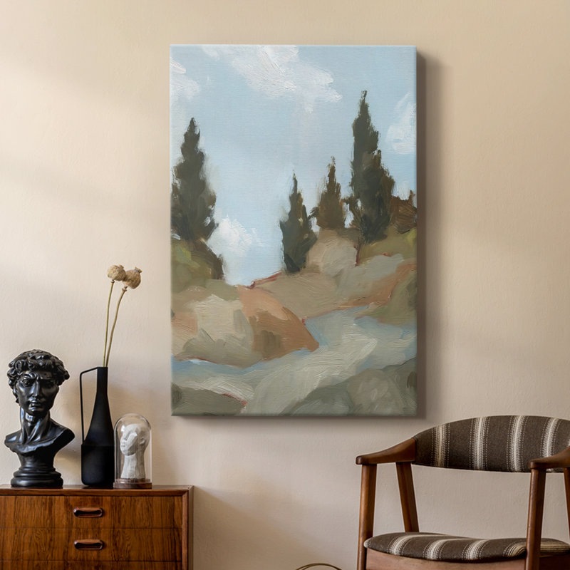 Sentier de randonnée West Fourche II - galerie sur mesure Cavas, H 60 po x l 40 po