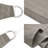  Sunshade Sail 160 G/M² Triangular Light Grey 5X5x6 M HDPE
