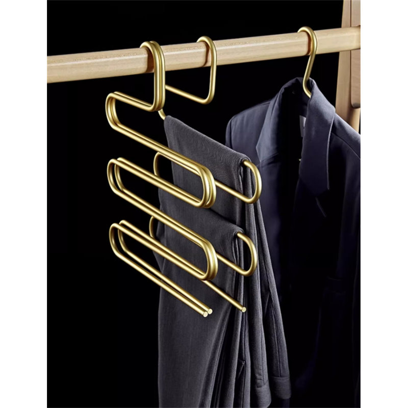 Cintre pour pantalons en alliage d'aluminium, 5