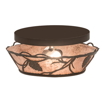 2 - Light Semi Flush Mount