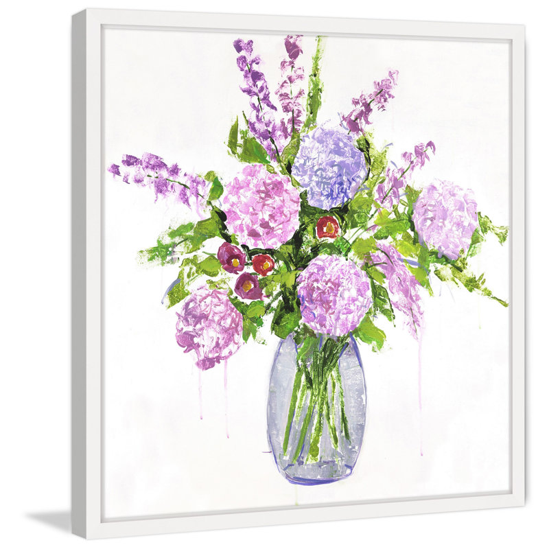 Julie Joy - Single Picture Frame Painting, 51cm H x 51cm W x 3.81cm D