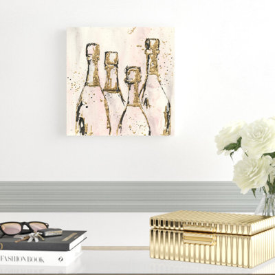 Champagne Is Grand I par Chris Paschke - peinture sur toile tendue