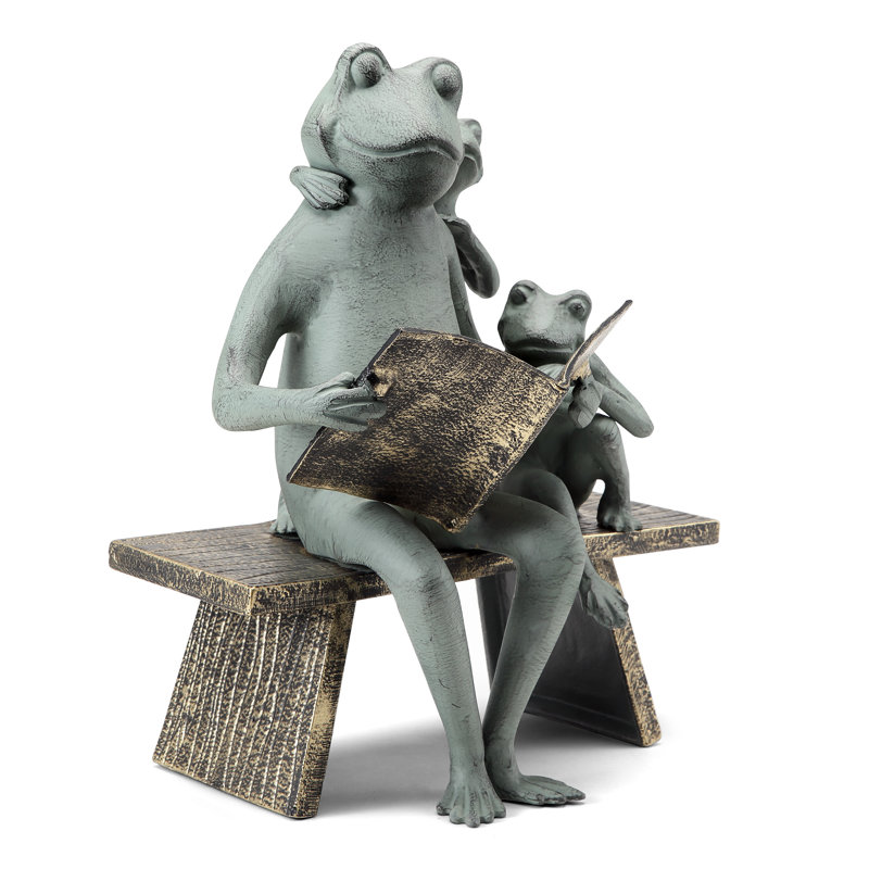 Frog Metal Garden Statue
