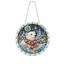 Décoration de Noël pendentif perle et diamant avec décorations de Noël et outils muraux préinstallés