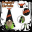 Mini-plateau orné de 8 gnomes d'Halloween