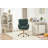 Teddy Swivel Office Chair With Metal Base-1765558884