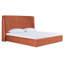 Vincie Upholstered Wingback Bed-94350904-94350903