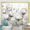 " Minimalism Black White Tulips Symphony "