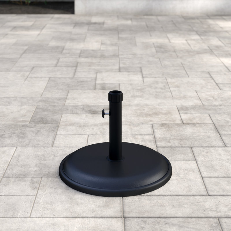 16kg Concrete Free Standing Umbrella Base, Black