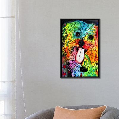 Shih Tzu by Dean Russo - Graphic Art Print on Canvas