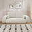 3-in-1 Upholstered Convertible Foldable Sleeper Sofa Bed-436476389