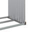 Porte-bûches en acier galvanisé 47,2 po x 17,7 po x 39,4 po-197200423