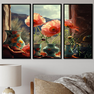 Dahmen - Poppy Wall Art Set