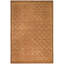 West Bromwich Geometric Hand-Knotted Rust Area Rug-1530991019