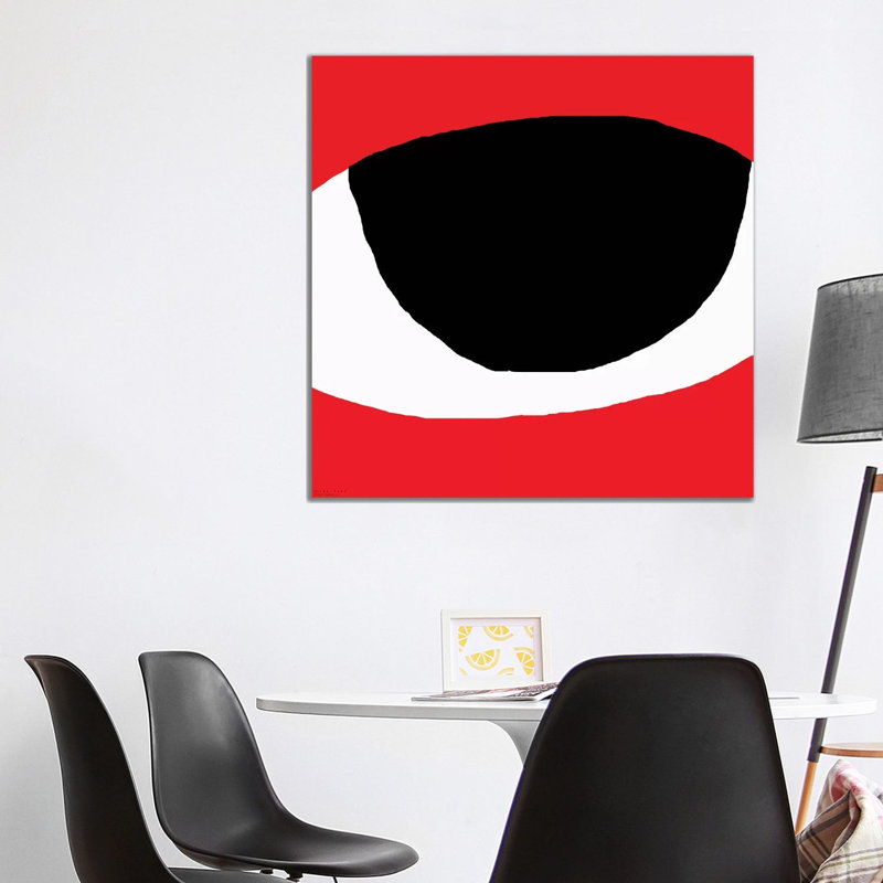 Eye 1 Piece Wrapped Canvas Wall Art, 30.48 cm H x 30.48 cm W x 1.91 cm D