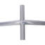 Abri d'auto robuste 10 pi x 20 pi, portatif avec 2 portes et 4 fenêtres ventilées, pour tondeuses à gazon, blanc-122084415