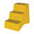Arkwright 3 - Step Plastic Lightweight Step Stool