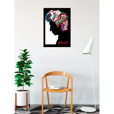 " Bob Dylan Hair Silhouette "