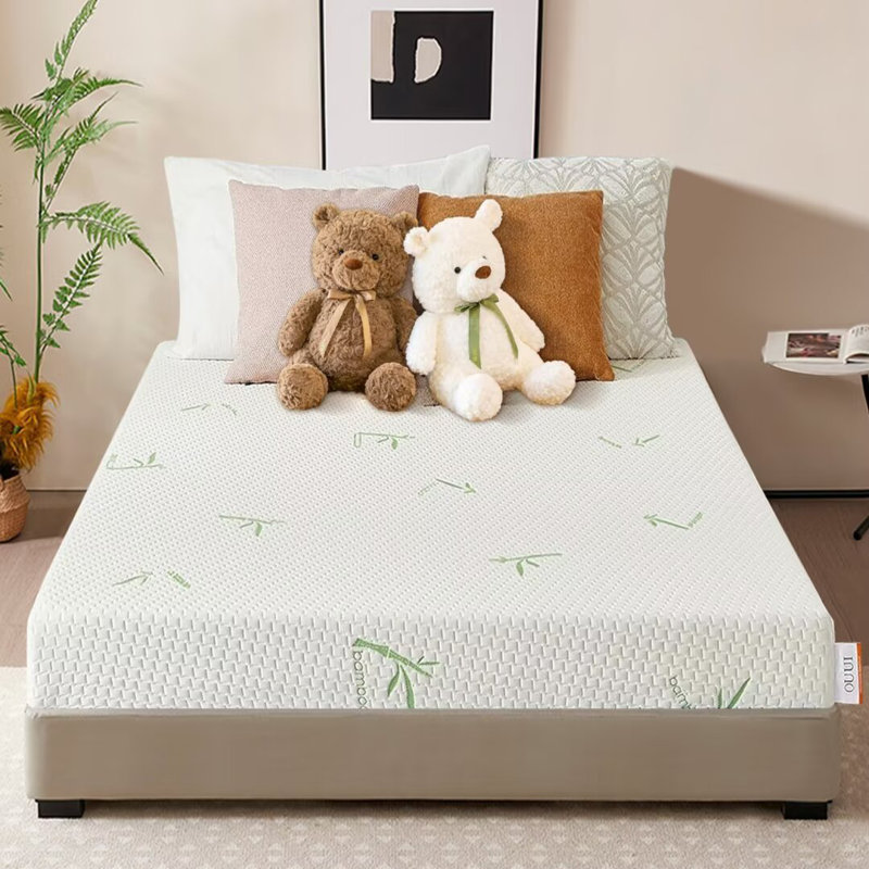 Matelas en mousse viscoélastique gélifiée Harriet Bee, Grand lit, 5"