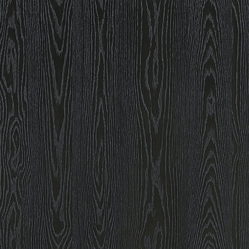 Chêne noir 3 bois d'ingénierie, tablette inférieure pour le rangement, grain subtil, assure une table basse décorée et organisée pour le salon avec chêne riche, surface lisse, élégant, grand espace principal
