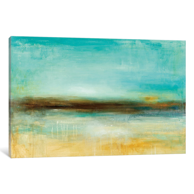 «Ana's Pier» par Wani Pasion, impression sur toile tendue, H 8 po x l 12 po x P 0,75 po, Toile tendue, Pas de tapis