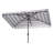 Cheriton 120'' x 78'' Rectangular Market Umbrella-1205150624